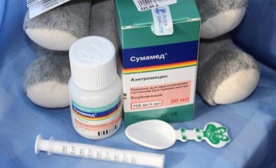 Антибіотик Сумамед для дітей: призначення, приготування суспензії і дозування препарату