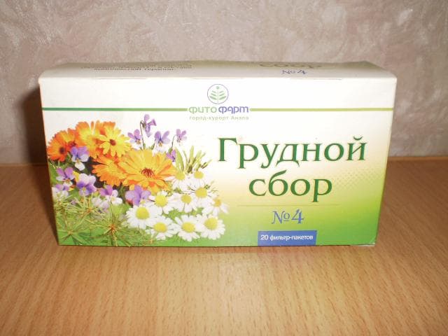 Ефективний грудний збір від кашлю у дітей