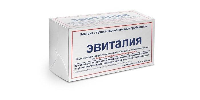 Эвиталия склад і властивості Бадів