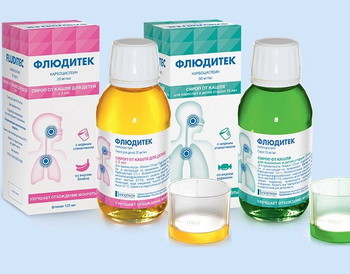 Флюдитек і флюдитек дитячий – сироп: інструкція, ціна та аналоги препарату