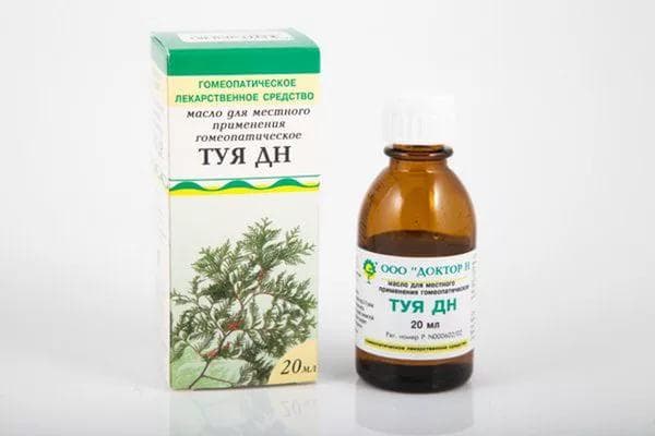 Олія туї при нежиті