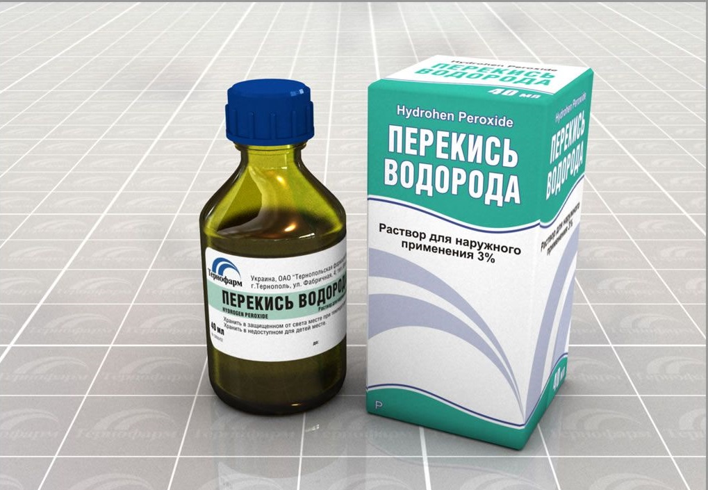 Полоскання горла перекисом водню при ангіні