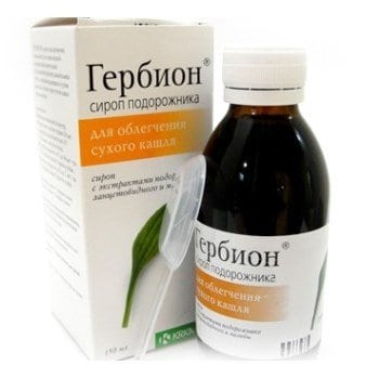Сиропи від кашлю