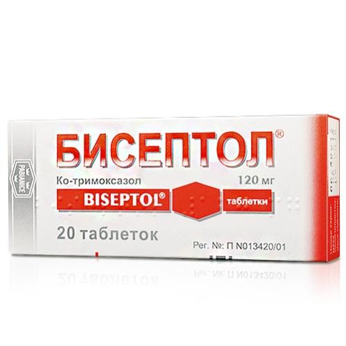 Таблетки Бісептол при циститі