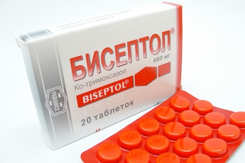 Таблетки Бісептол при циститі
