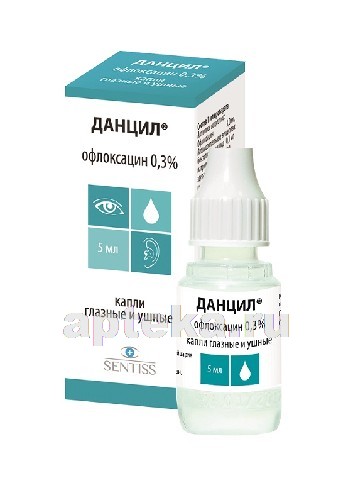 Вушні краплі Данцил інструкція по застосуванню