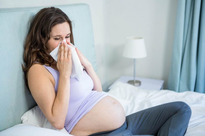 Як позбутися від закладеності носа при вагітності