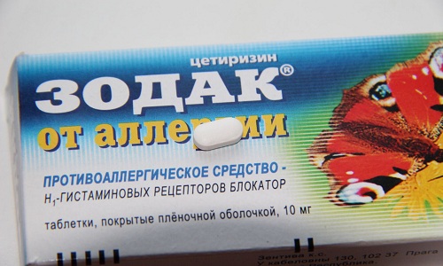 Як приймати Зодак при алергічному кашлі