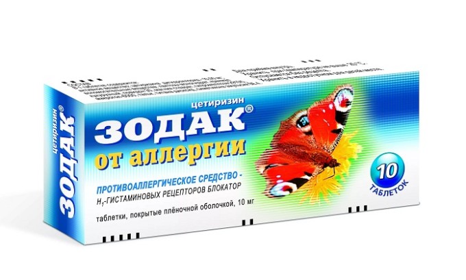 Як приймати Зодак при алергічному кашлі