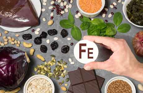 Продукти з високим вмістом заліза (таблиця)